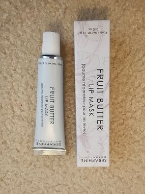 Seeraphine Fruit Butter Lip Mask in White - Nourishing Lip Treatment